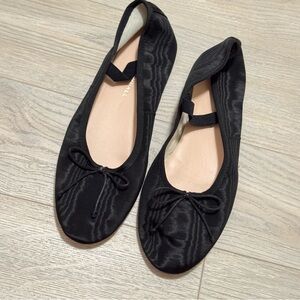Loeffler Randall black ballet flats size 7